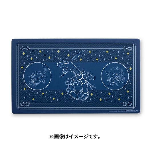 Pokémon TCG Half Playmat “Rayquaza Among the Stars” | Premium Rubber Surface | Collector’s Edition