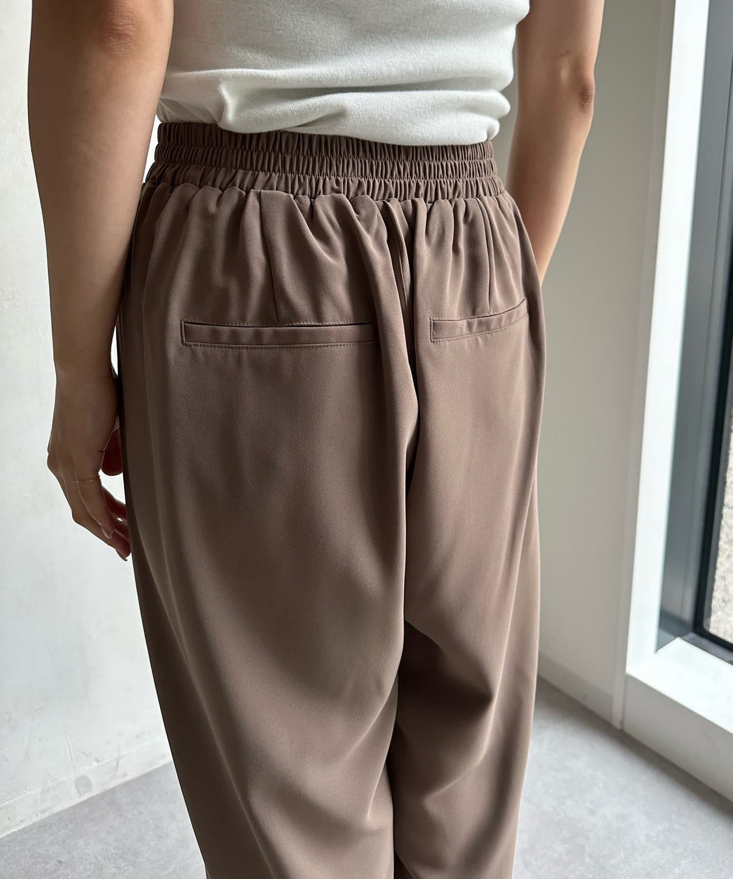 DOUDOU Minus 3kg Look Tuck Wide Pants  No.1 Best-Seller, 22 Colors, 4 Lengths