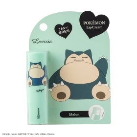 Pokémon Lip Cream “Snorlax” | Melon Scent | Moisturizing Lip Balm with Poké Ball Engraving