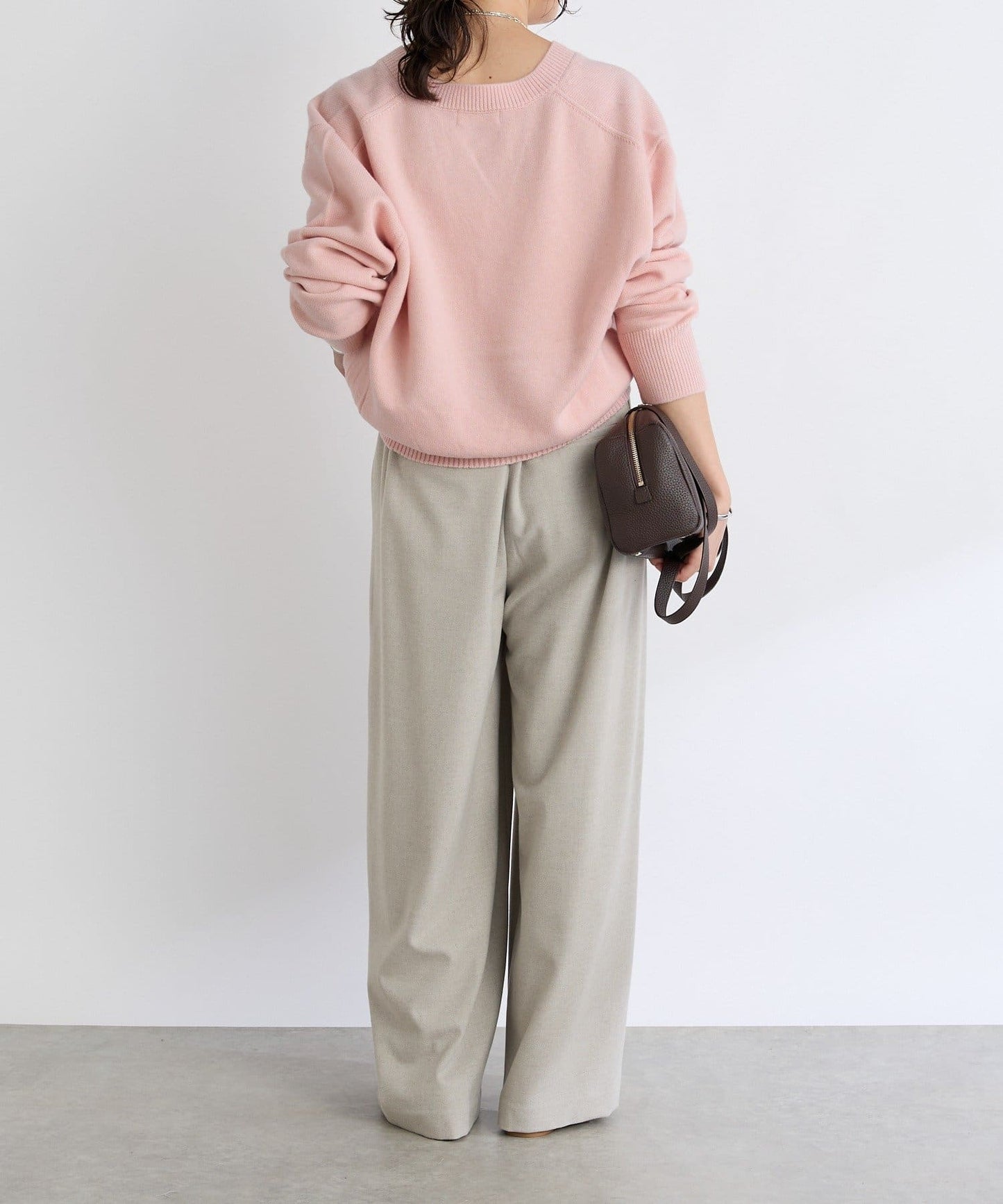 RIVE DROITE Tack Wide Slacks | Slimming -3kg Look & Easy-Care Everyday Pants