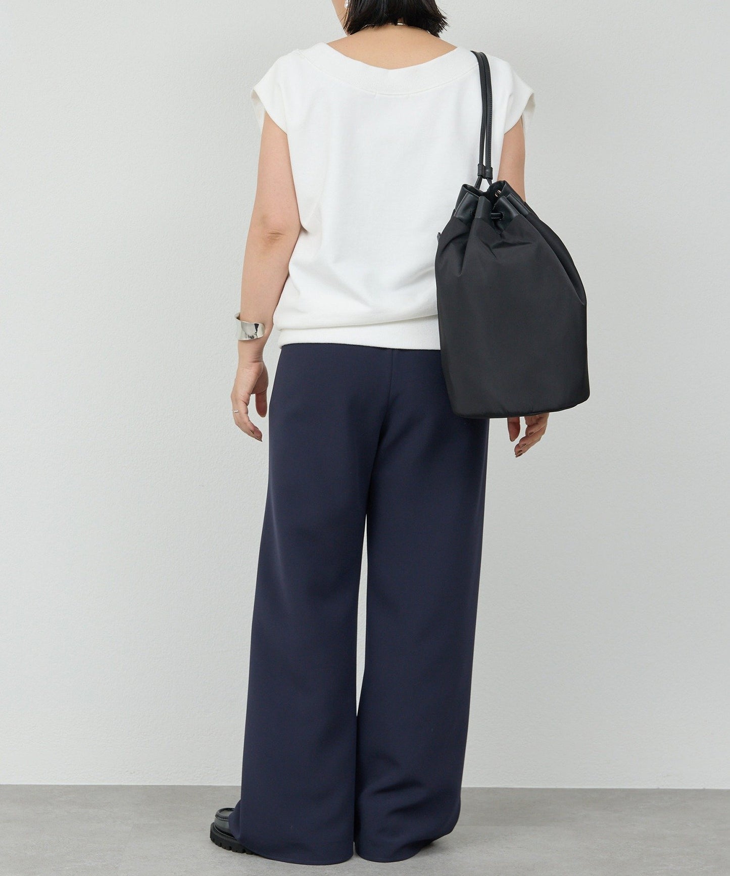 GALLARDAGALANTE × CHIKA Wide Drawstring Pants | Slimming & Comfortable Everyday Essential