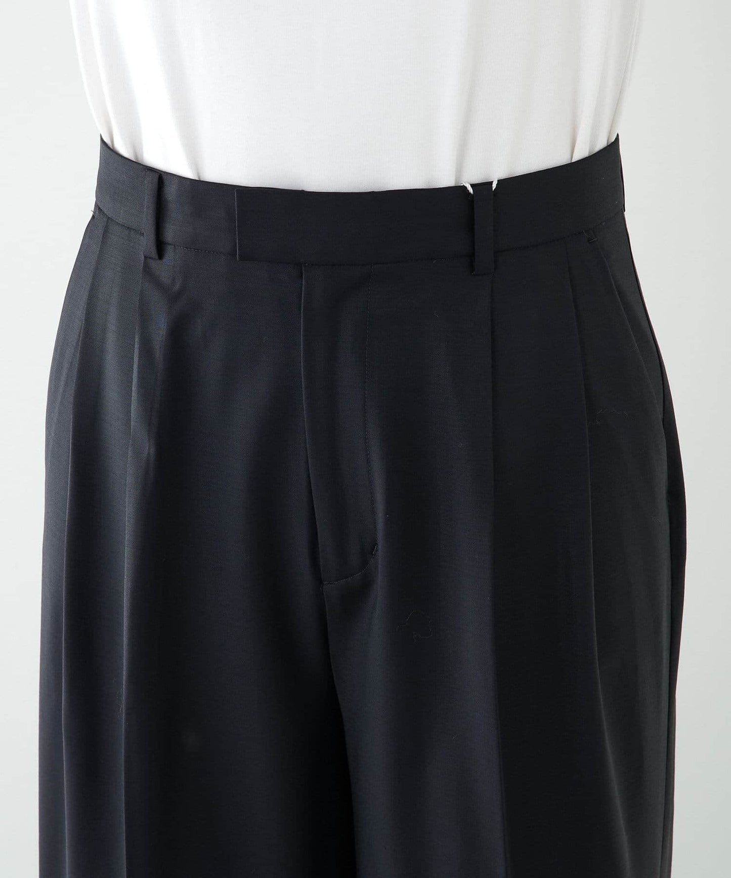 Drawing Numbers Center Press Wide Pants | Bestseller Tailored Silhouette