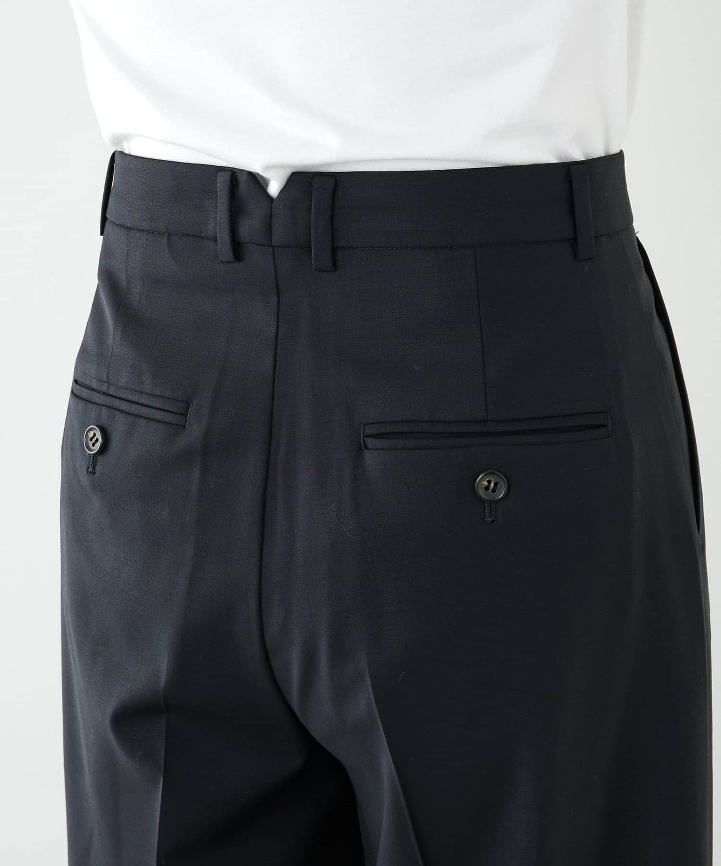 Drawing Numbers Center Press Wide Pants | Bestseller Tailored Silhouette
