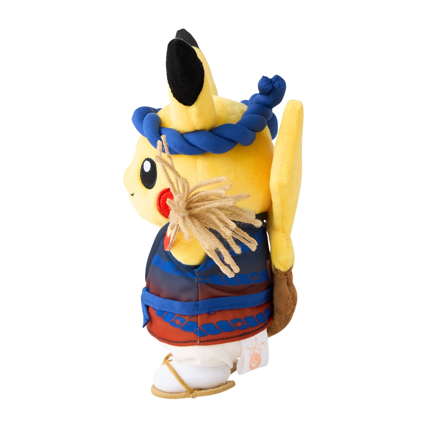 Waraji Matsuri Pikachu Plush – Pokémon Center Tohoku Exclusive! 🎐🍃  👣