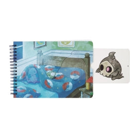 Pokémon A5 Ring Notebook “Invisible to Me” Duskull | Transparent Cover Design | Limited 2025 Release
