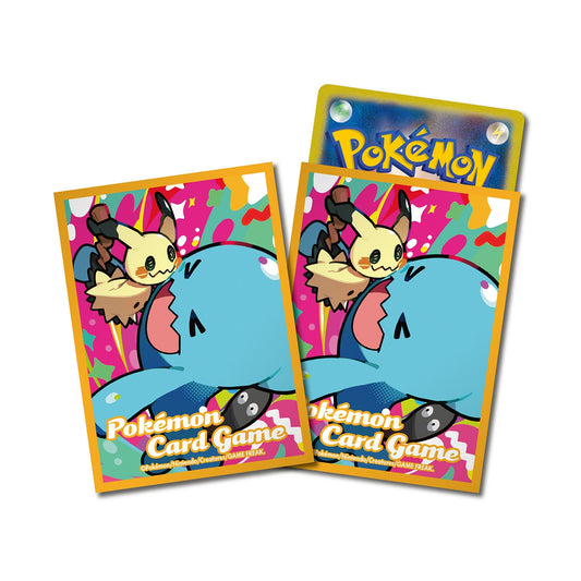 Pokémon TCG Deck Shield – Mimikyu & Wobbuffet [Orange]
