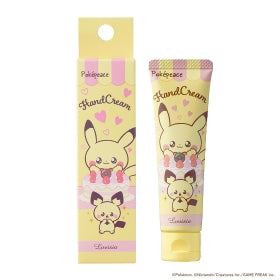 Pokémon Peace Hand Cream “Pikachu & Pichu” | Kids Skincare with Sweet Fruit Tart Scent | Moisturizing Hand Care
