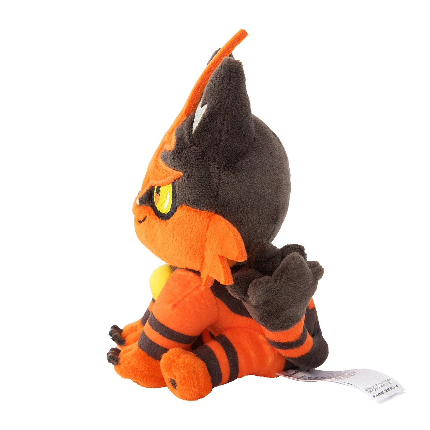Pokémon Fit Torracat Plush – Alola Region Mini Plush Series