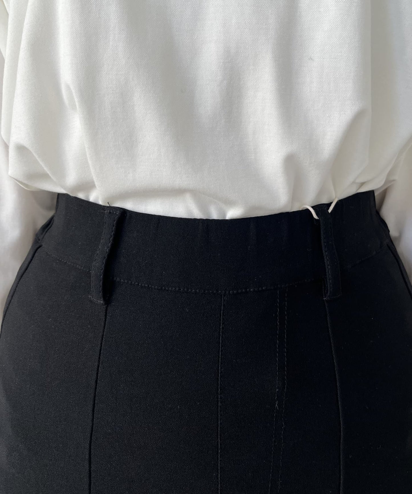 prose verse Front Slit Super Stretch Pants | Slimming -3kg Look