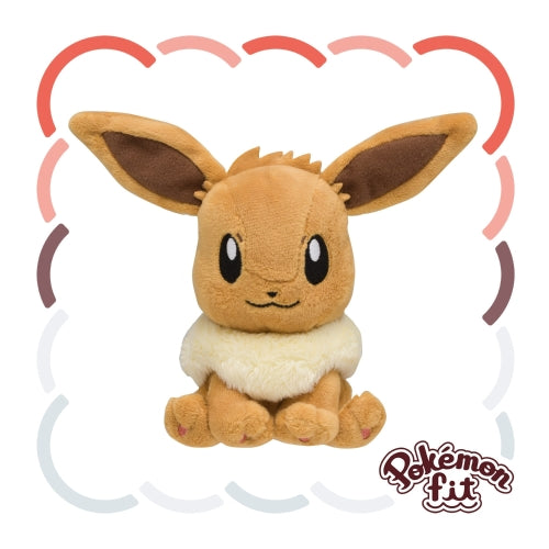 Pokémon Fit Plush - Eevee (Palmsize Edition)