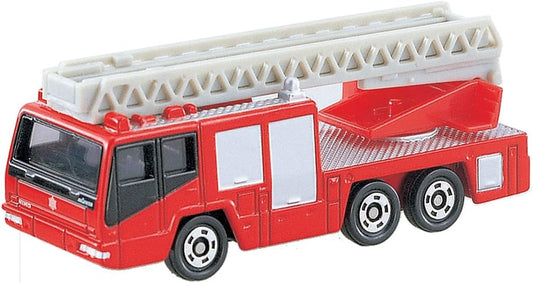 Tomica No. 108 Hino Aerial Ladder Fire Truck - Morita Super Gyro (2002 Release)