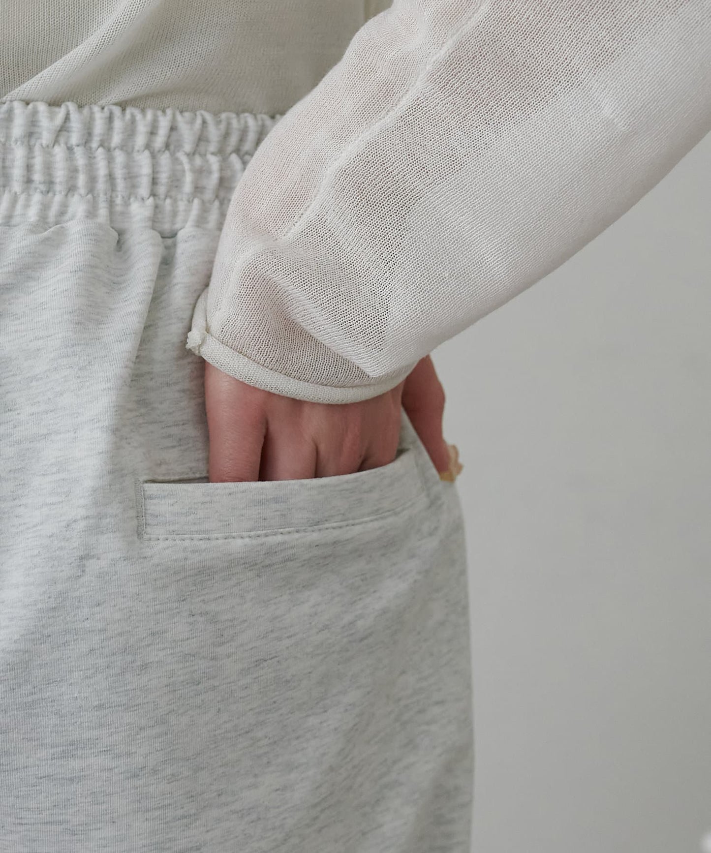 DISCOAT Curved Tuck Sweat Pants | 3 Sizes | Relaxed & Polished Everyday Wear