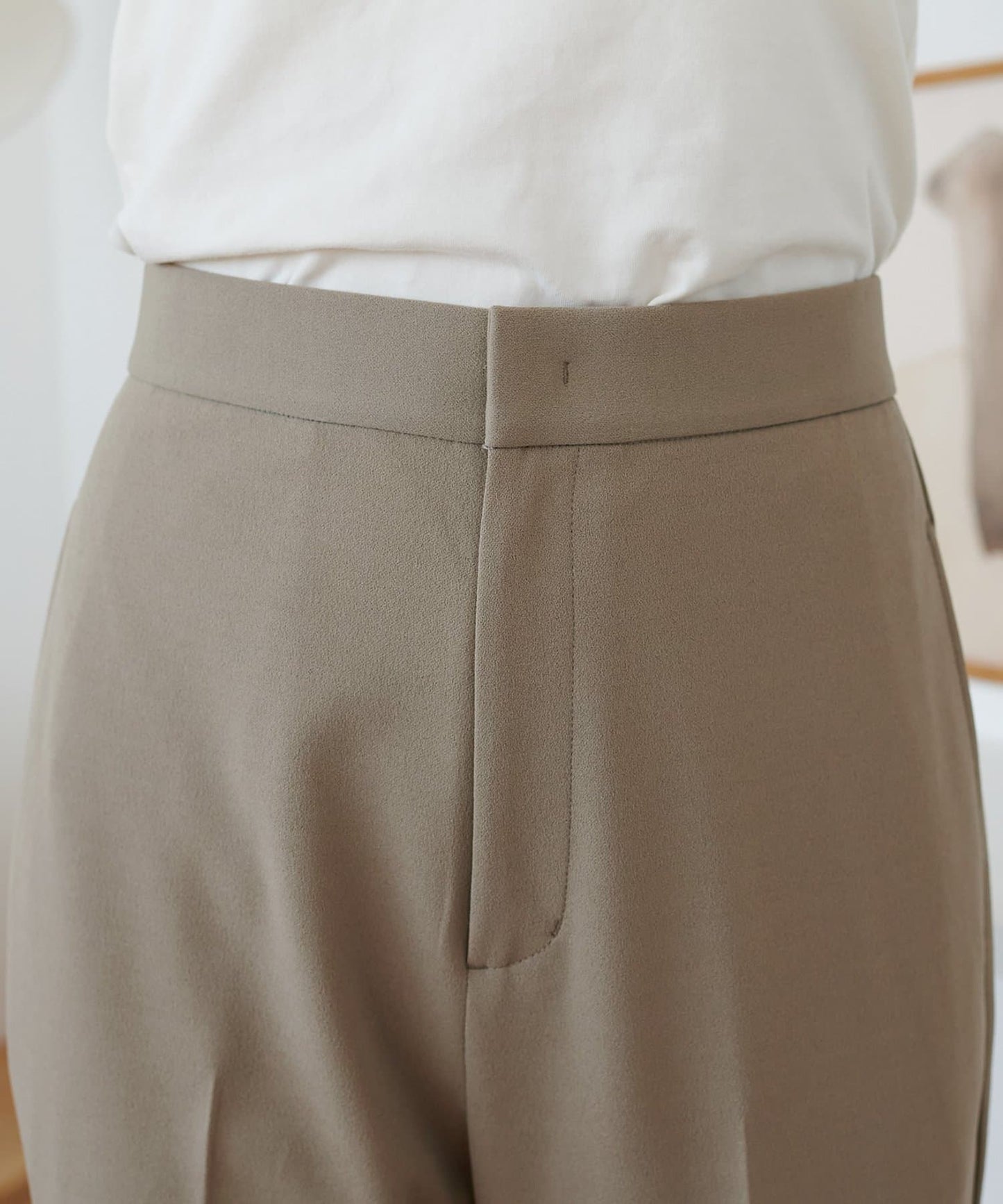 DISCOAT “Yokubari” Flare Pants | Stretch Comfort & Elegant Silhouette Trousers