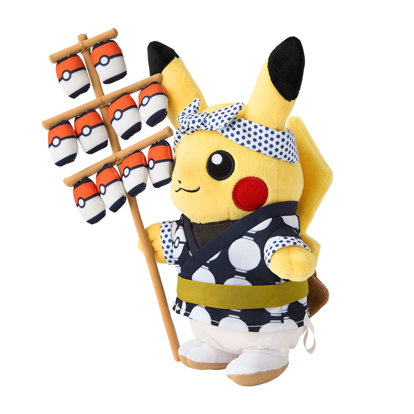 Kanto Festival Pikachu Plush – Pokémon Center Tohoku Exclusive! 🌾✨🎇