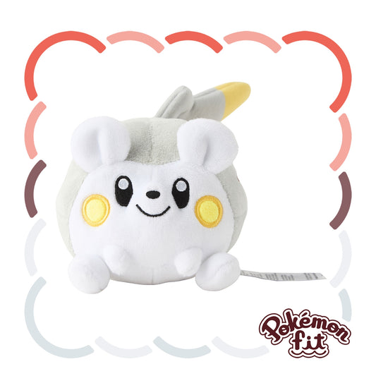 Pokémon Fit Togedemaru Plush – Electric-Type Cuteness from Alola (Palm-Sized Collectible)