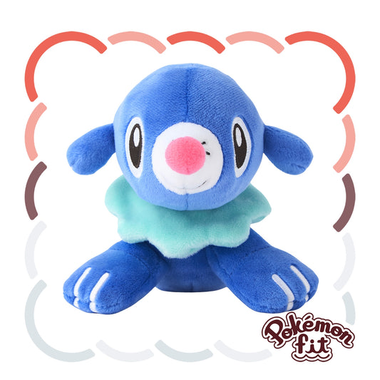 Pokémon Fit Popplio Plush – Alola’s Playful Sea Lion (Palm-Sized Collectible)
