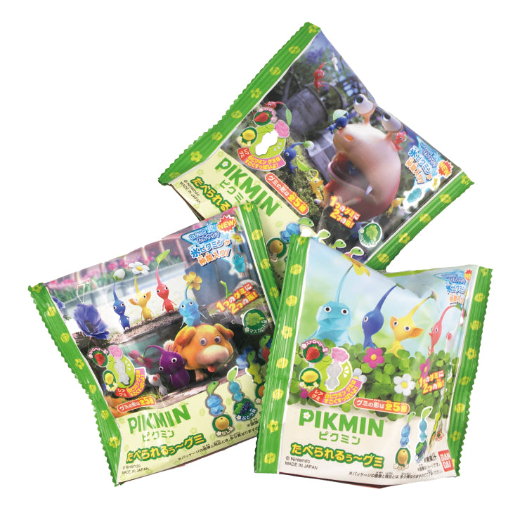 Pikmin Edible Gummies - Adorable Delicious Two-Flavor Treats (33g)