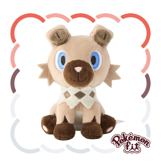 Pokémon Fit Plush - Rockruff (イワンコ) Loyal Puppy Pal