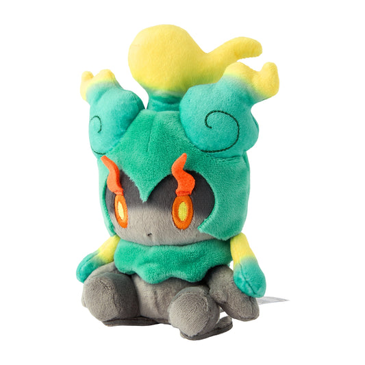 Pokémon Fit Marshadow (Full Power Form) Plush – Ghostly Fighting Spirit (Palm-Sized Collectible)