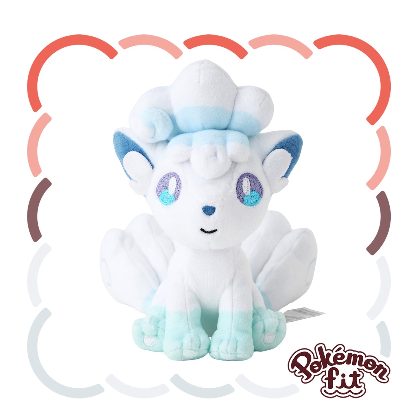 Pokémon Fit Plush - Alolan Vulpix (ロコン アローラの姿) Snowy Fairy Collectible