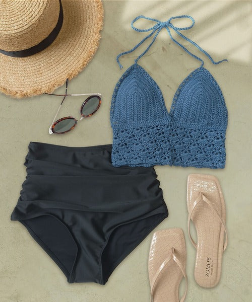 OSYAREVO Crochet Bikini Set – Handmade Aesthetic with Flattering Modern Fit