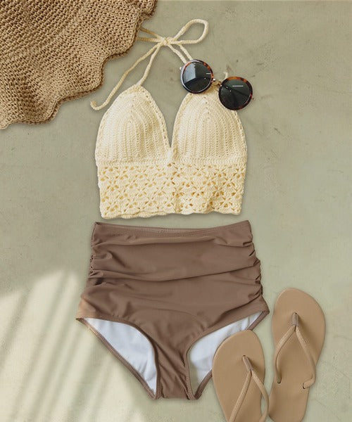 OSYAREVO Crochet Bikini Set – Handmade Aesthetic with Flattering Modern Fit