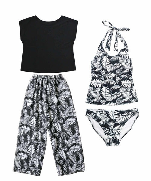 OSYAREVO Women’s 4-Piece Rash Guard Tankini Swimwear Set | UV Protection 99.9% UPF50+ | Modest & Stylish Body Coverage