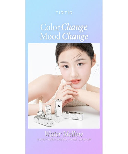 WATER MELLOW LIP BALM | pH-Responsive Color-Changing Chameleon Lip