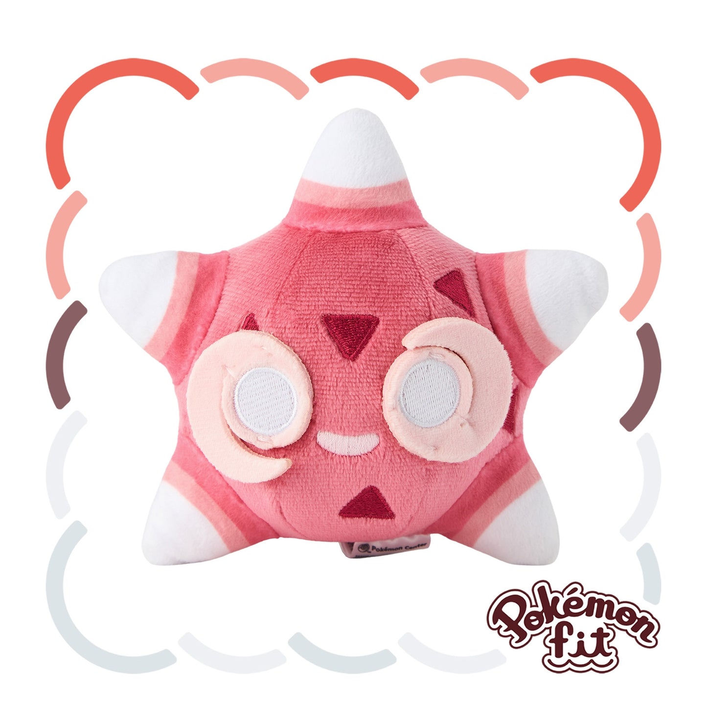 Pokémon Fit Minior (Red Core) Plush – Palm-Sized Alola Collection