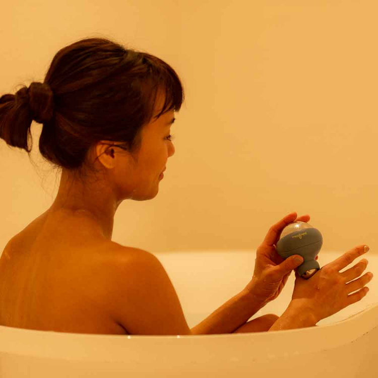 Reset Roller TWINS - Dual-Temperature Therapy Massager with Gel-Filled Stainless Steel Balls