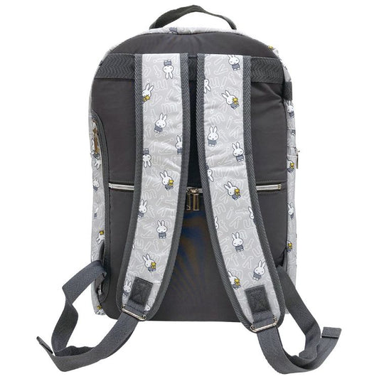 Miffy Mother Backpack – Insulated Diaper Bag with Easy-Access Zipper & Anti-Theft Pocket