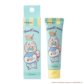 Pokémon Peace Hand Cream “Piplup & Rowlet” | Kids Skincare with Sweet Lemon Puree Scent | Moisturizing Hand Care
