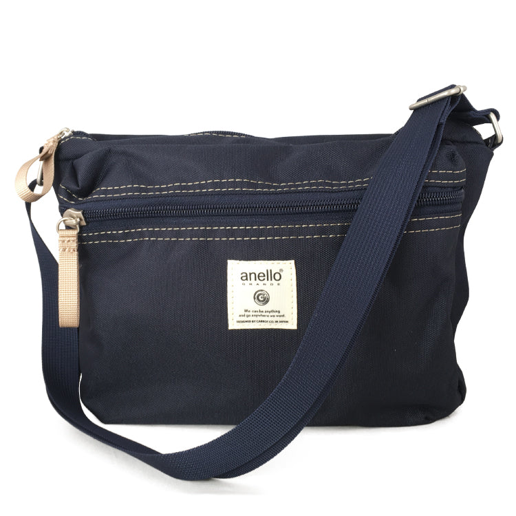anello GRANDE Water-Repellent Craft Shoulder Bag | A5-Size Friendly Everyday Crossbody