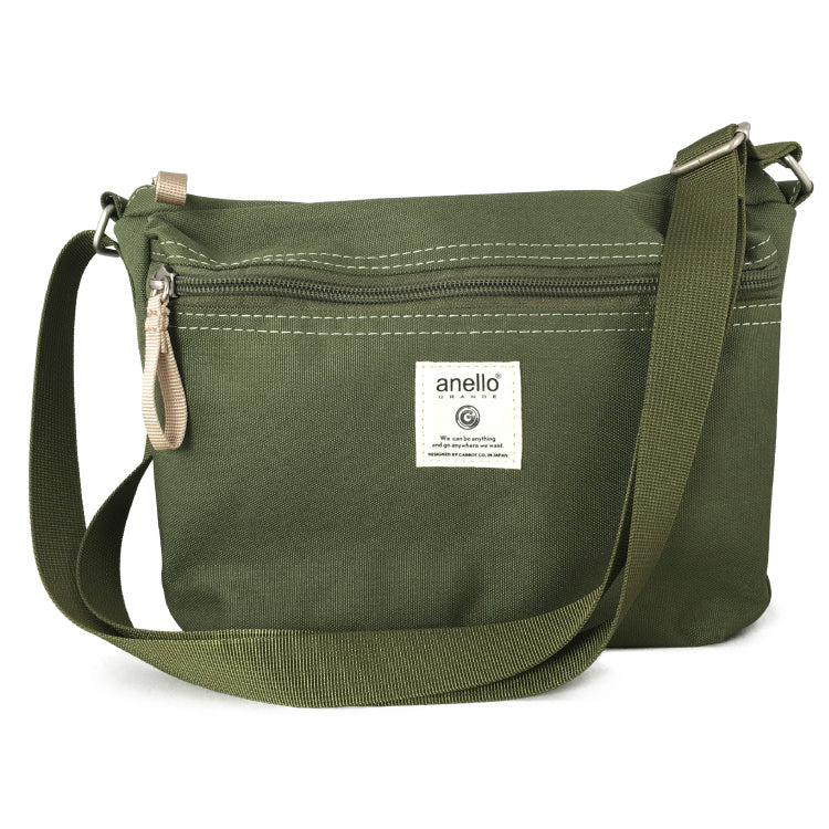 anello GRANDE Water-Repellent Craft Shoulder Bag | A5-Size Friendly Everyday Crossbody