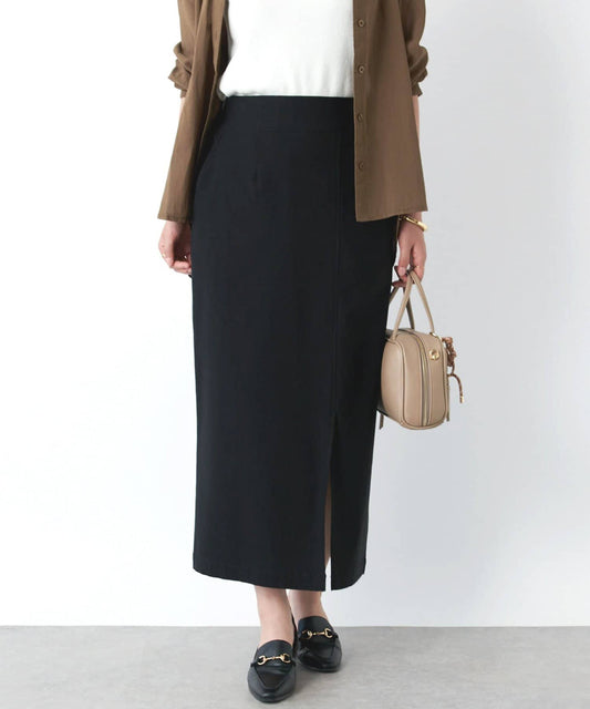 un dix cors Stretch Narrow Skirt  All-Season Slim Silhouette with Comfortable Fit