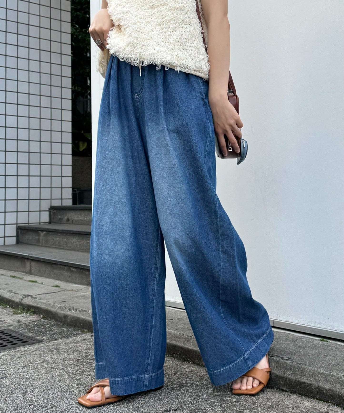 CIAOPANIC TYPY Style-Up Wide Easy Pants | Soft, Comfortable & Leg-Lengthening Fit