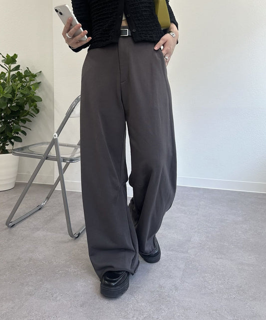 mystic Curve Sweatpants | Relaxed Fit with Belt Loops & Leg-Lengthening Silhouette