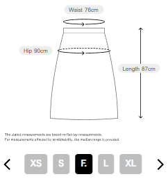 DISCOAT Rib Knit Narrow Skirt  Stretchy Slim Silhouette Skirt with Back Slit (WEB Limited)