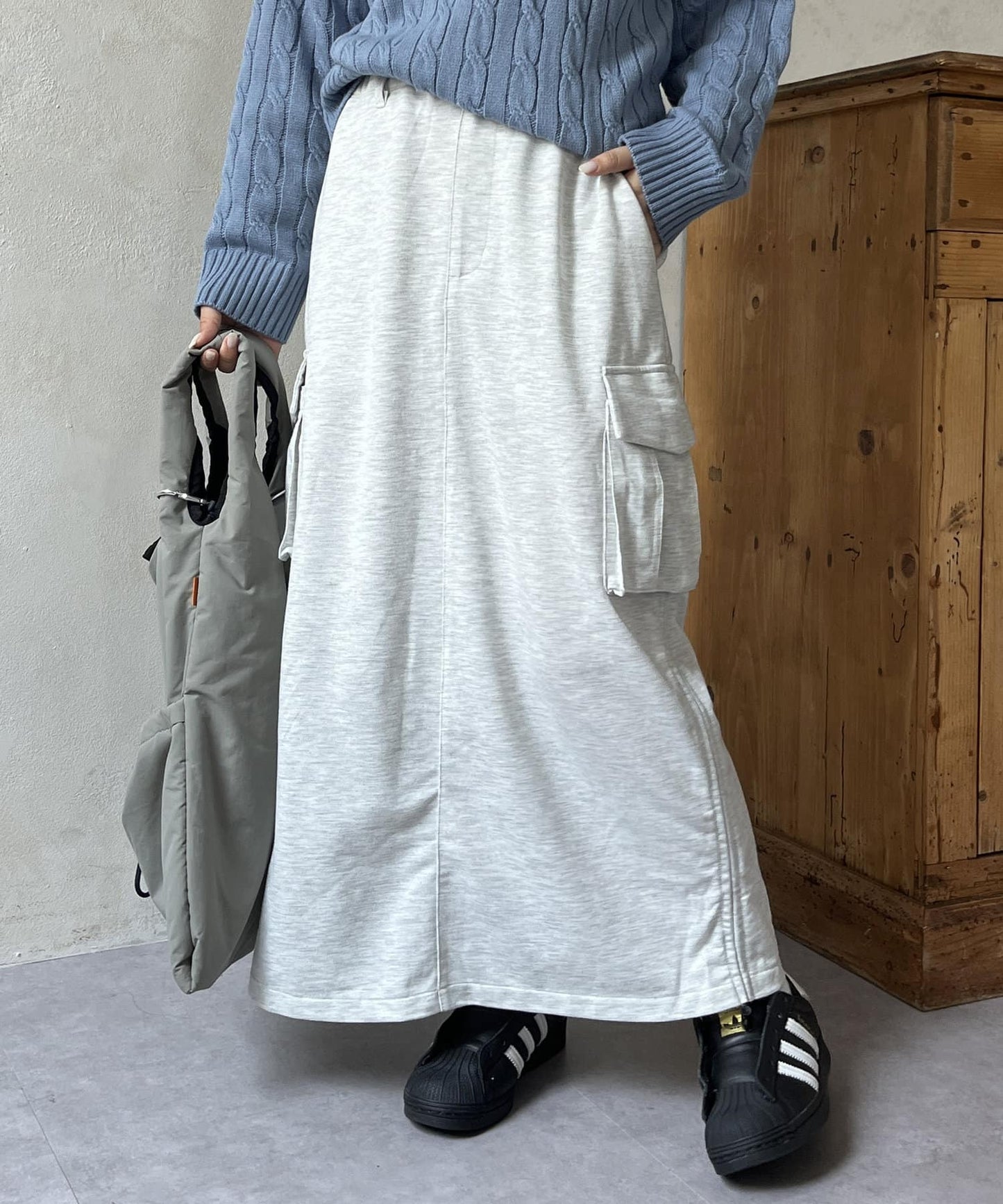 CPCM Twill Cargo Skirt  Adjustable Waist, Petite & Tall Friendly