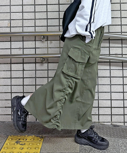 CPCM Twill Cargo Skirt  Adjustable Waist, Petite & Tall Friendly