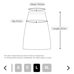 DISCOAT Rib Knit Narrow Skirt  Stretchy Slim Silhouette Skirt with Back Slit (WEB Limited)