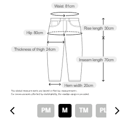 prose verse Front Slit Super Stretch Pants | Slimming -3kg Look