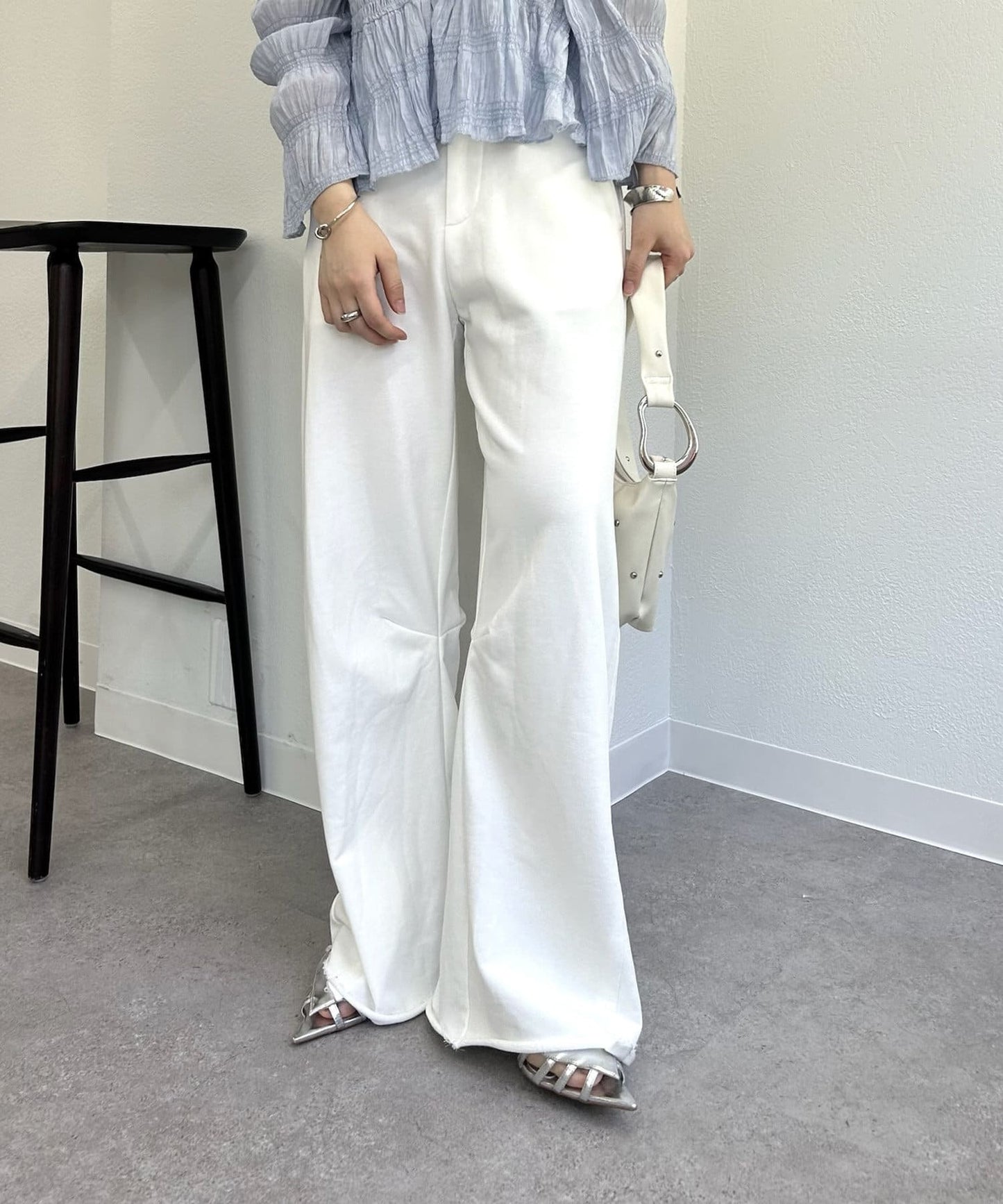 mystic Curve Sweatpants | Relaxed Fit with Belt Loops & Leg-Lengthening Silhouette