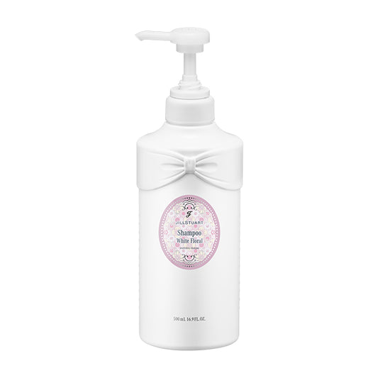 JILL STUART White Floral Shampoo | Moisturizing, Silky Smooth Hair with Luxurious Foam