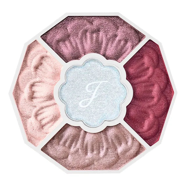 Bloom Couture Eyes Jeweled Bouquet Palette | 5-Color Shimmer & Matte Eye Shadow
