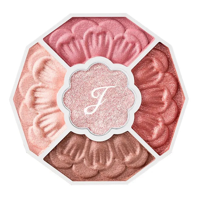 Bloom Couture Eyes Jeweled Bouquet Palette | 5-Color Shimmer & Matte Eye Shadow