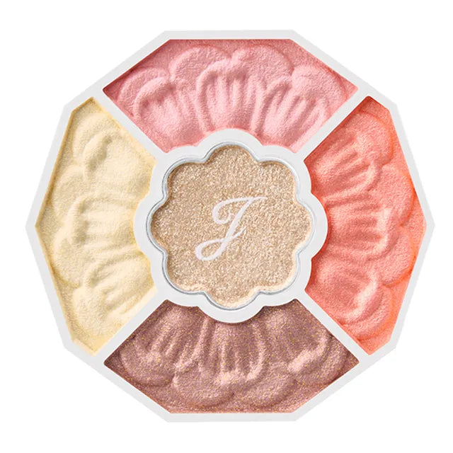 Bloom Couture Eyes Jeweled Bouquet Palette | 5-Color Shimmer & Matte Eye Shadow