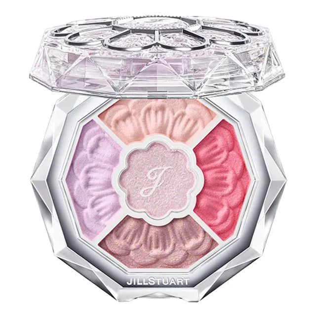 Bloom Couture Eyes Jeweled Bouquet Palette | 5-Color Shimmer & Matte Eye Shadow