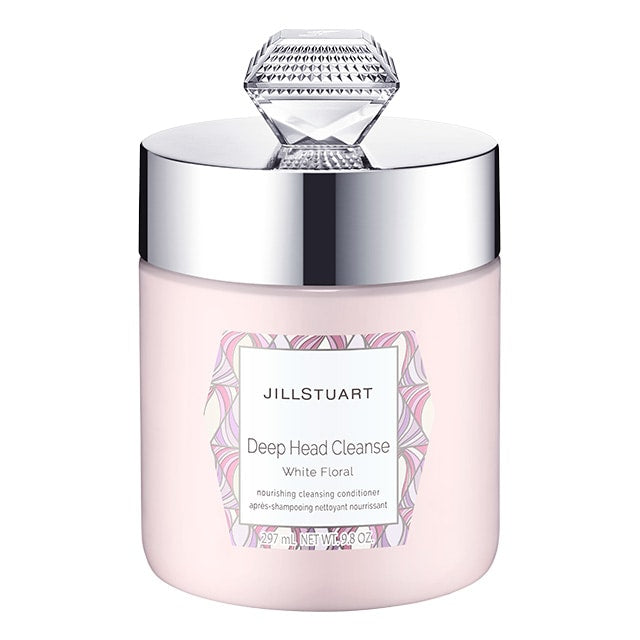 JILL STUART Deep Head Cleanse White Floral | 5-in-1 Cream Scalp & Hair Treatment for Shine & Balance
