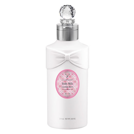 JILL STUART Luscious Berry Body Milk | Moisturizing Lotion with White Strawberry & Blackcurrant Extracts